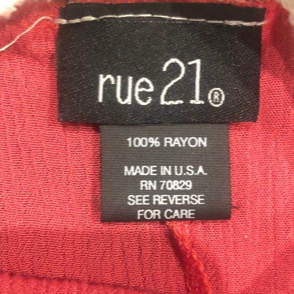 Rue21 Large Pink Tank Top - Picture 4 of 6